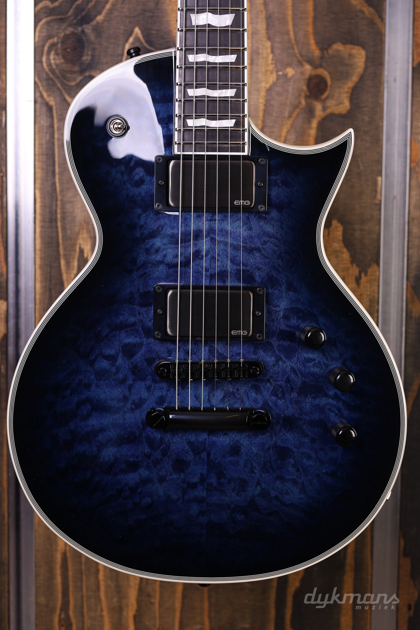 ESP E-II Eclipse RDB Reindeer Blue – Dijkmans Guitars