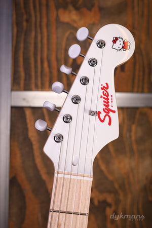 Squier Fender x Hello Kitty White Stratocaster