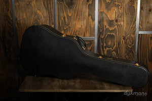 Gibson Lifton Historic Hardshell Case Dreadnought Black/Goldenrod