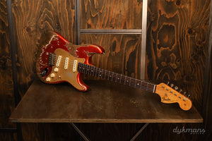Fender Custom Shop Limited Edition Big Head Strat Super Heavy Relic Candy Tangerine 2019 Abigail Ybarra