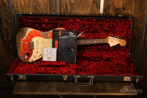 Fender Custom Shop Limited Edition Big Head Strat Super Heavy Relic Candy Tangerine 2019 Abigail Ybarra