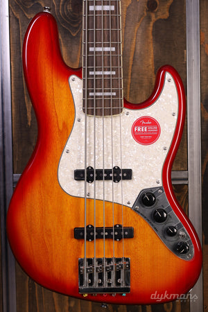 Squier Classic Vibe Active '70s Jazz Bass V Siena Sunburst