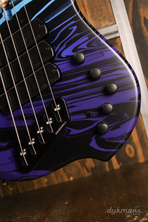 Dingwall Limited Edition NG3 "Nolly" Signature, 5-String, Purple-Blue Fade Swirl