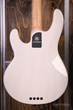 Music Man Stingray Tim Commerford Passive Fight Night White
