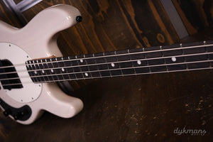 Music Man Stingray Tim Commerford Passive Fight Night White