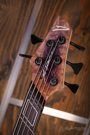 Dingwall Custom Shop Z3X-5 Burl Maple Purple to Natural Revburst