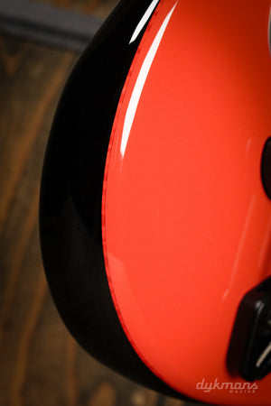 Dingwall Custom Shop Super P/J 5 Fiesta Red Black Back