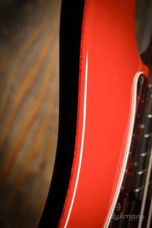 Dingwall Custom Shop Super P/J 5 Fiesta Red Black Back
