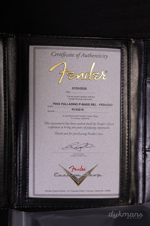 Fender Custom Shop Pino Palladino P-Bass