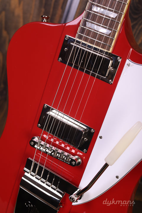 Epiphone 1963 Firebird V Maestro Vibrola Ember Red