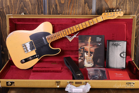 Fender Custom Shop Limited Edition ’53 Telecaster Relic Aged Nocaster Blonde