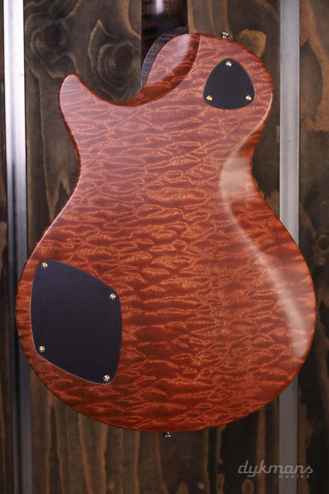 Patrick James Eggle Macon Single Cut Semi-Hollow Quilted Sapele