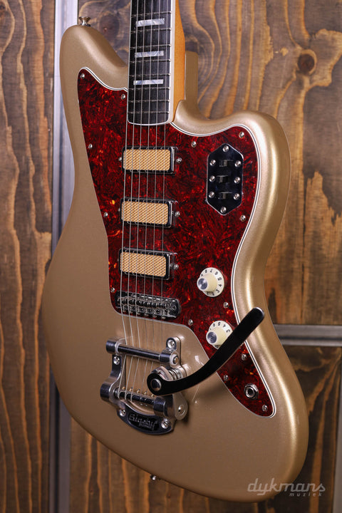 Fender Gold Foil Jazzmaster Shoreline Gold