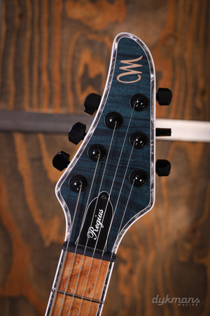 Mayones Regius V24 6 Transparent Turquoise Satin