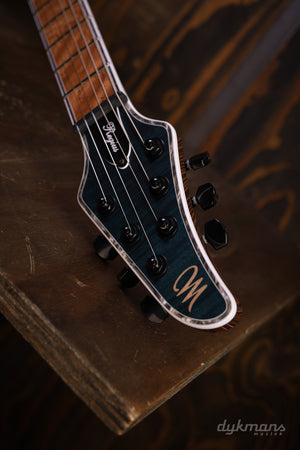 Mayones Regius V24 6 Transparent Turquoise Satin