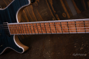 Mayones Regius V24 6 Transparent Turquoise Satin