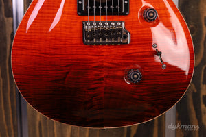 PRS Wood Library Custom 24 Fire Red To Grey Black Fade (Limited)