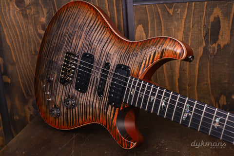 PRS Wood Library Modern Eagle V Burnt Maple Leaf Satin