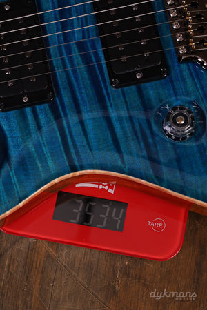 PRS Wood Library Custom 24 Lefty Aquamarine