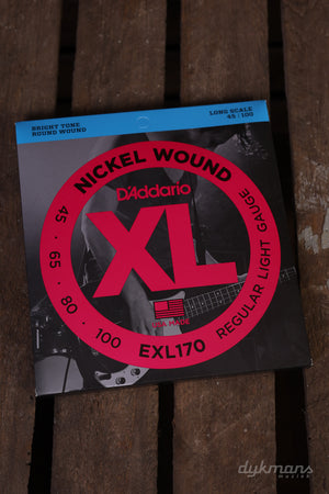 D'addario Nickel Wound Long Scale 45-100