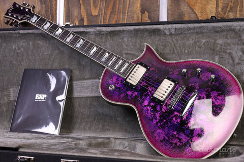 ESP Eclipse Custom Purple Peel