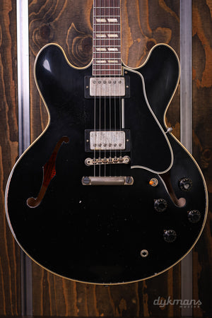 Gibson Custom 1959 ES-345 Reissue Ebony Murphy Lab Heavy Aged