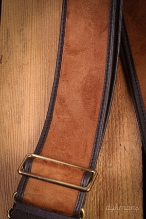RightOn Guitar Strap Divine Light Brown Talisman