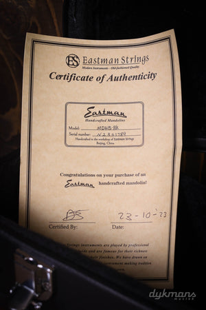 Eastman MD415-BK F Style Mandoline