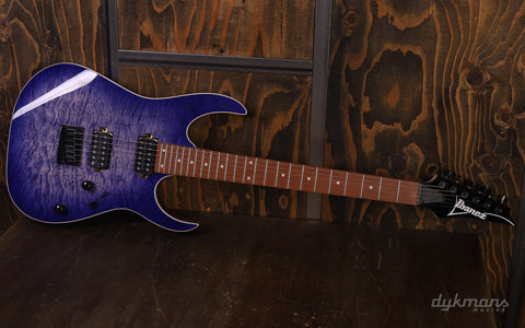 Ibanez RG421QM Cerulean Blue Burst