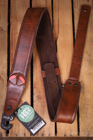 RightOn Guitar Strap Charm 60 Brown Mojo