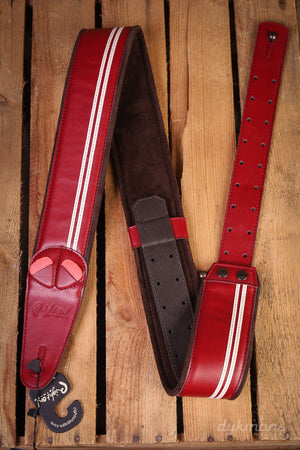 RightOn Guitar Strap Race 60 Red Mojo