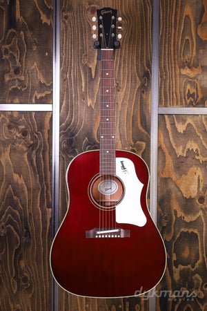 Gibson '60s J-45 Original Adjustable Saddle Wine Red