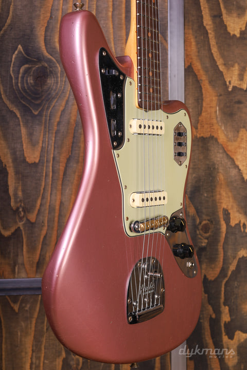 Fender Custom Shop '64 Jaguar Journeyman  Faded Aged Burgundy Mist Metallic