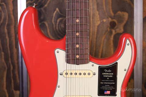 Fender American Vintage II '61 Stratocaster Fiesta Red