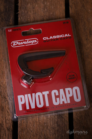 Dunlop Pivot Capo Classical Flat Gun Metal