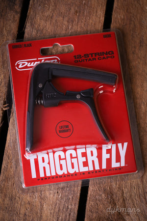 Dunlop Trigger Fly Capo Curved 12-String Black
