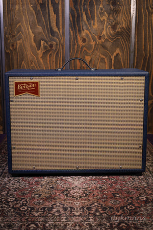 Benson Monarch Reverb Plus Blue Tolex/Wheat Grille