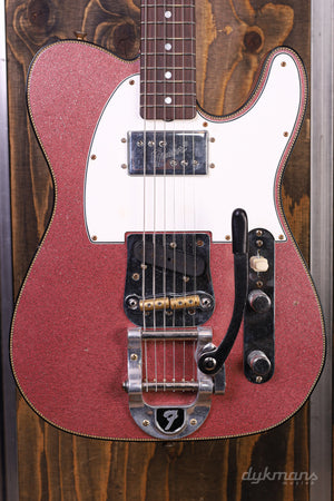 Fender Custom Shop Limited Edition CuNiFe Telecaster Custom Journeyman Relic Aged Champagne Metallic