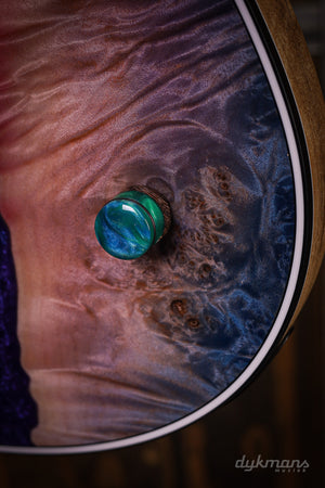 Mayones Regius 7 Buckeye Burl Master Grade Custom Colour