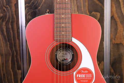 Fender Malibu Player Fiesta Red