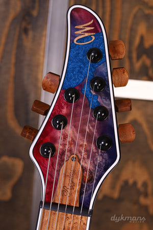 Mayones Regius 7 Buckeye Burl Master Grade Custom Colour