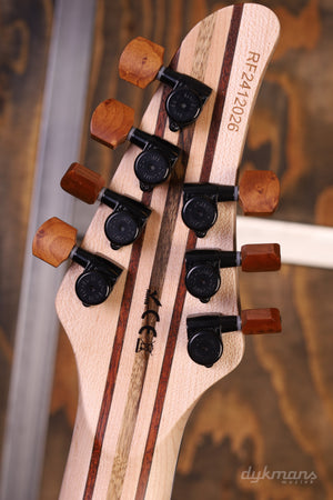 Mayones Regius 7 Buckeye Burl Master Grade Custom Colour