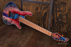 Mayones Regius 7 Buckeye Burl Master Grade Custom Colour