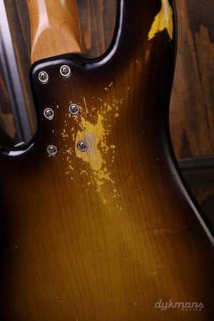 Sandberg BassTheWorld PJ / Hardcore Reserved Aged Tobacco Sunburst