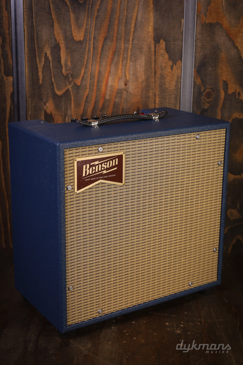 Benson Vinny Reverb Combo Blue Tolex, Wheat Grille