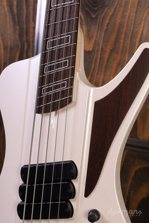 Dingwall Custom Shop D-Roc 5-string Ducati Matte Pearl White