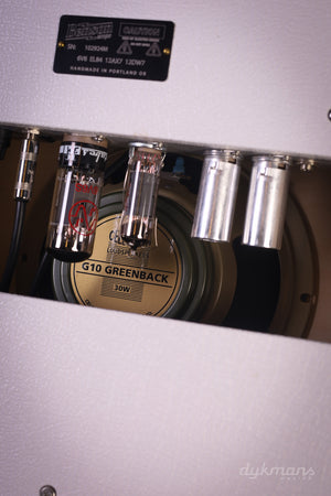 Benson Vinny Reverb Combo White Tolex, Oxblood Grille