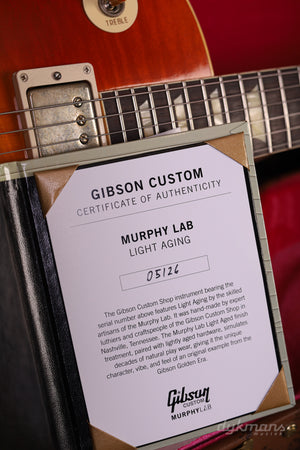 Gibson M2M '60 Les Paul Standard BOTB pg. 151  Murphy Lab Light Aged