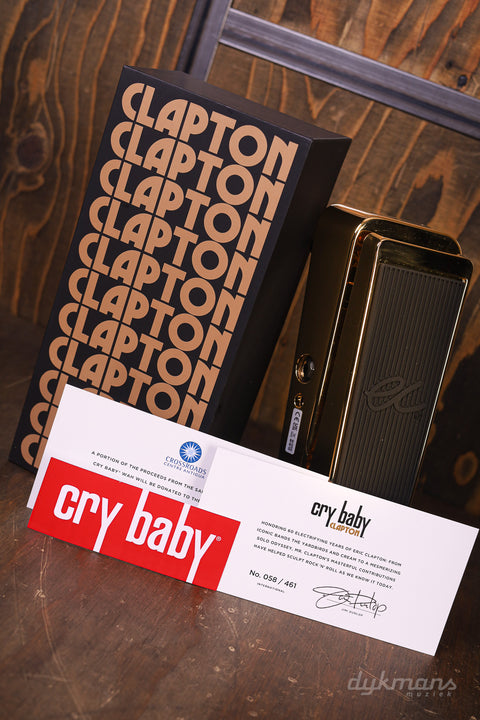 Dunlop Eric Clapton Cry Baby Wah EC95G