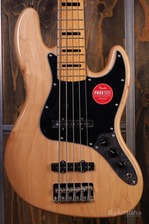 Squier Classic Vibe 70's Jazz Bass V Natural